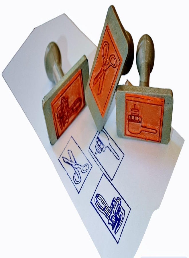 Futurez Key Home Tool Stamp Set | Educational Stamp for Students & Teachers - Pack of 12 Inking Stamps for Classroom Use, Teacher's Reward, and Homework Check | Creative Learning Tools - Image 3